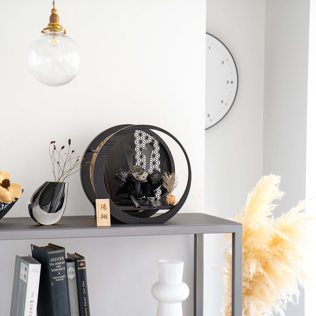 ことの兜　こう　灯月型飾台　麻の葉　BL