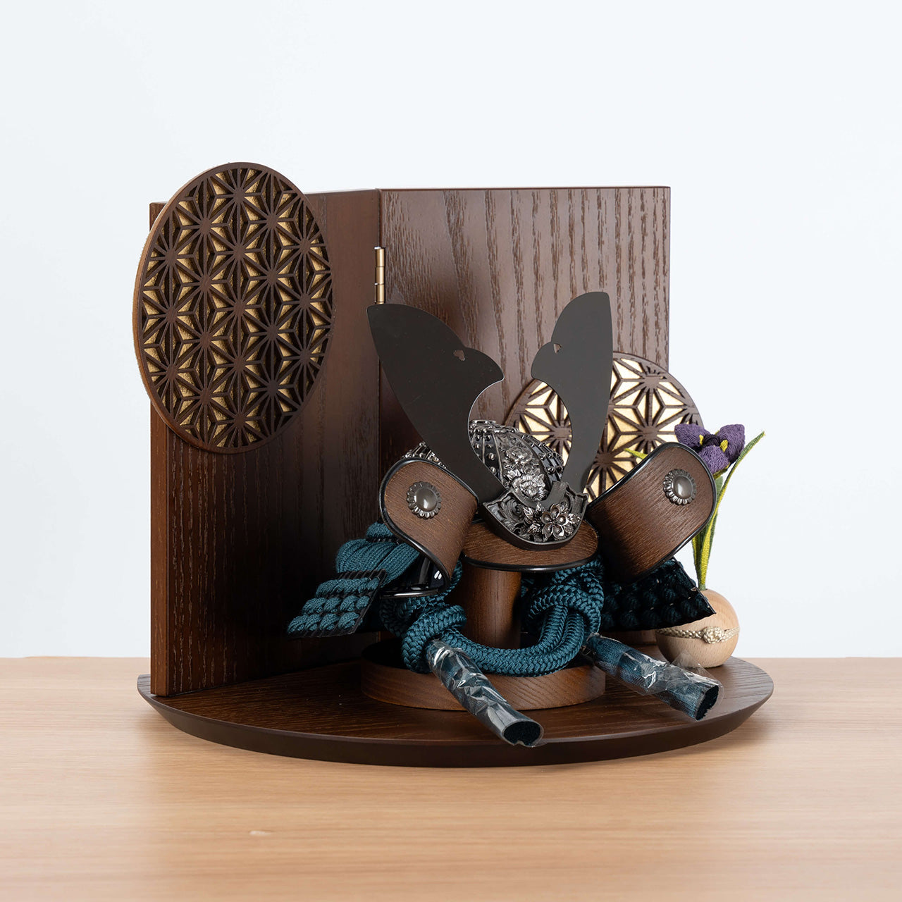 ことのおぼこ兜　こく　巴セット　麻の葉　B