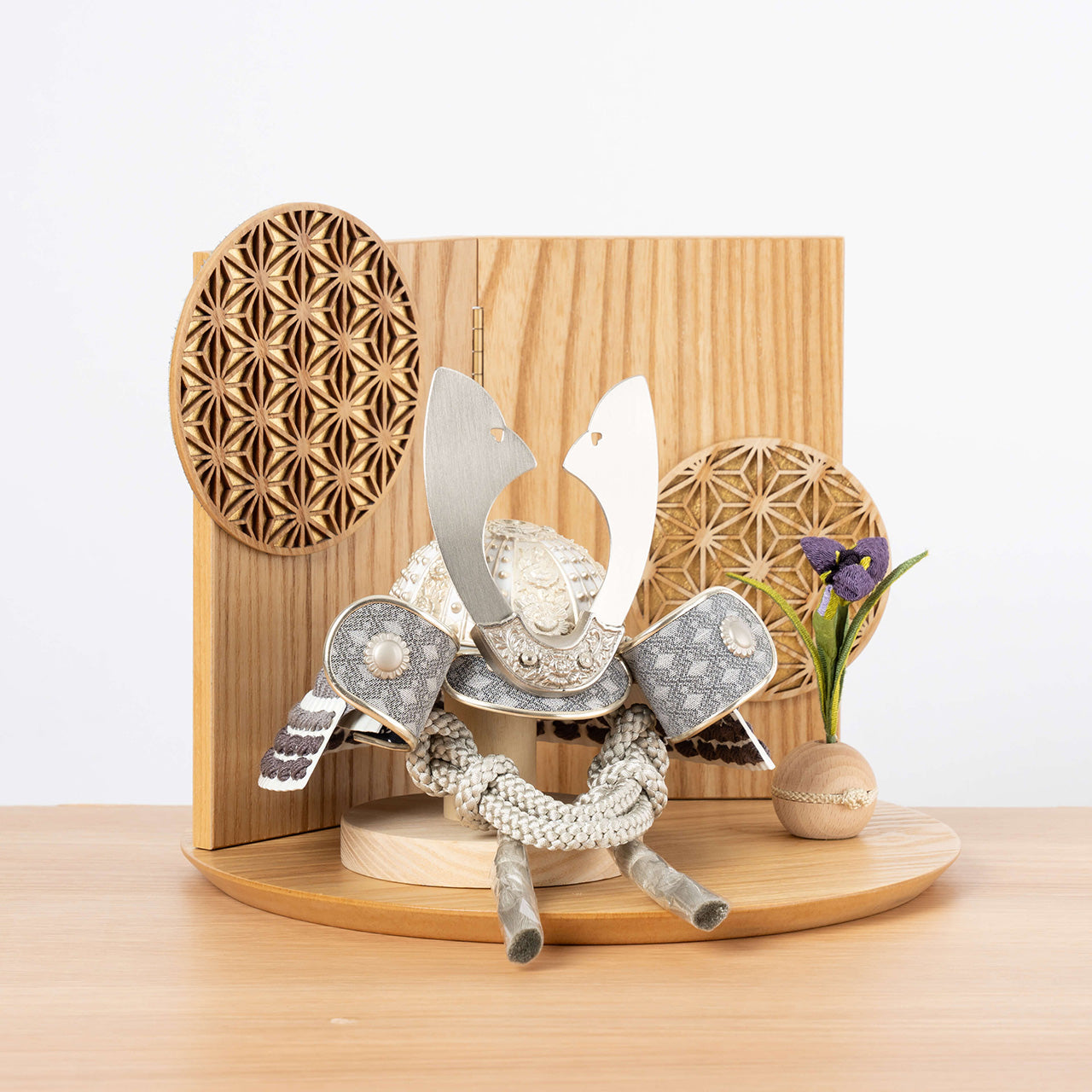 ことのおぼこ兜　せい　巴セット　麻の葉　N