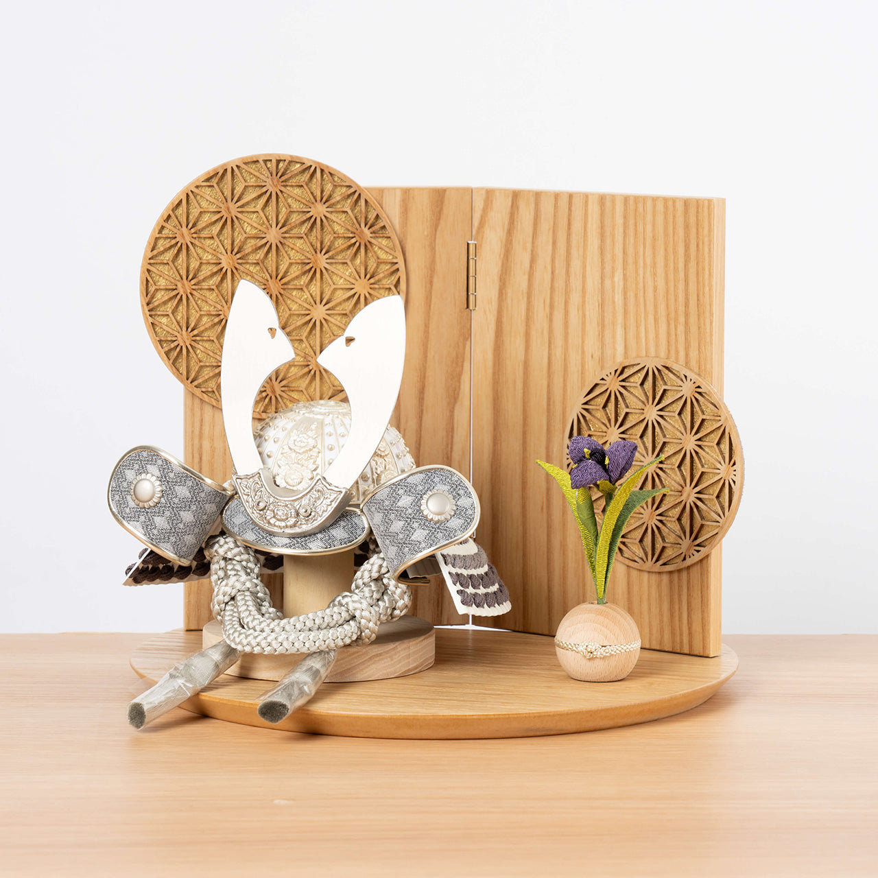 ことのおぼこ兜　せい　巴セット　麻の葉　N