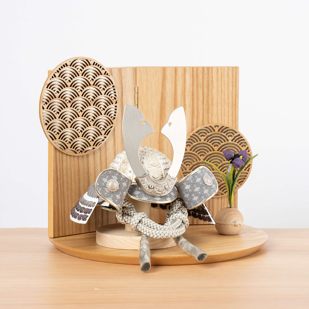 ことのおぼこ兜　せい　巴セット　青海波　N