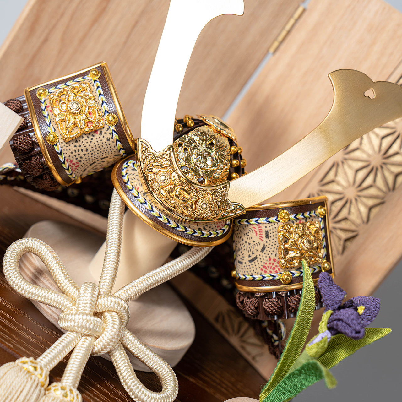 ことの兜　りく　麻の葉　NB収納