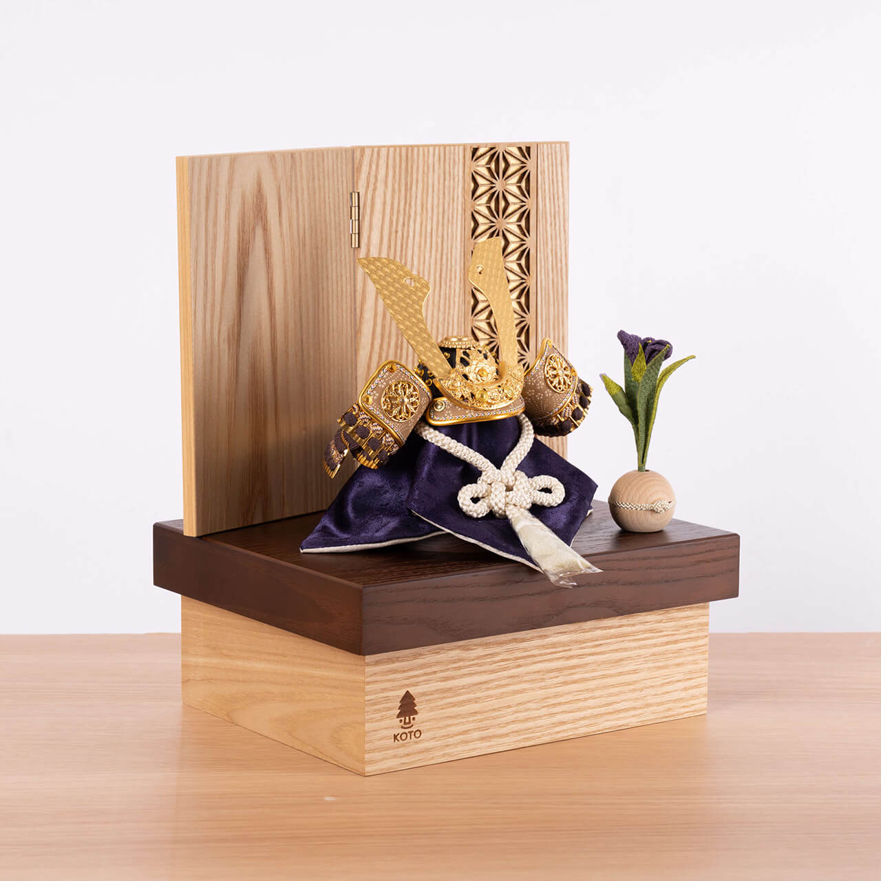 ことの兜　りょう　麻の葉　NB収納