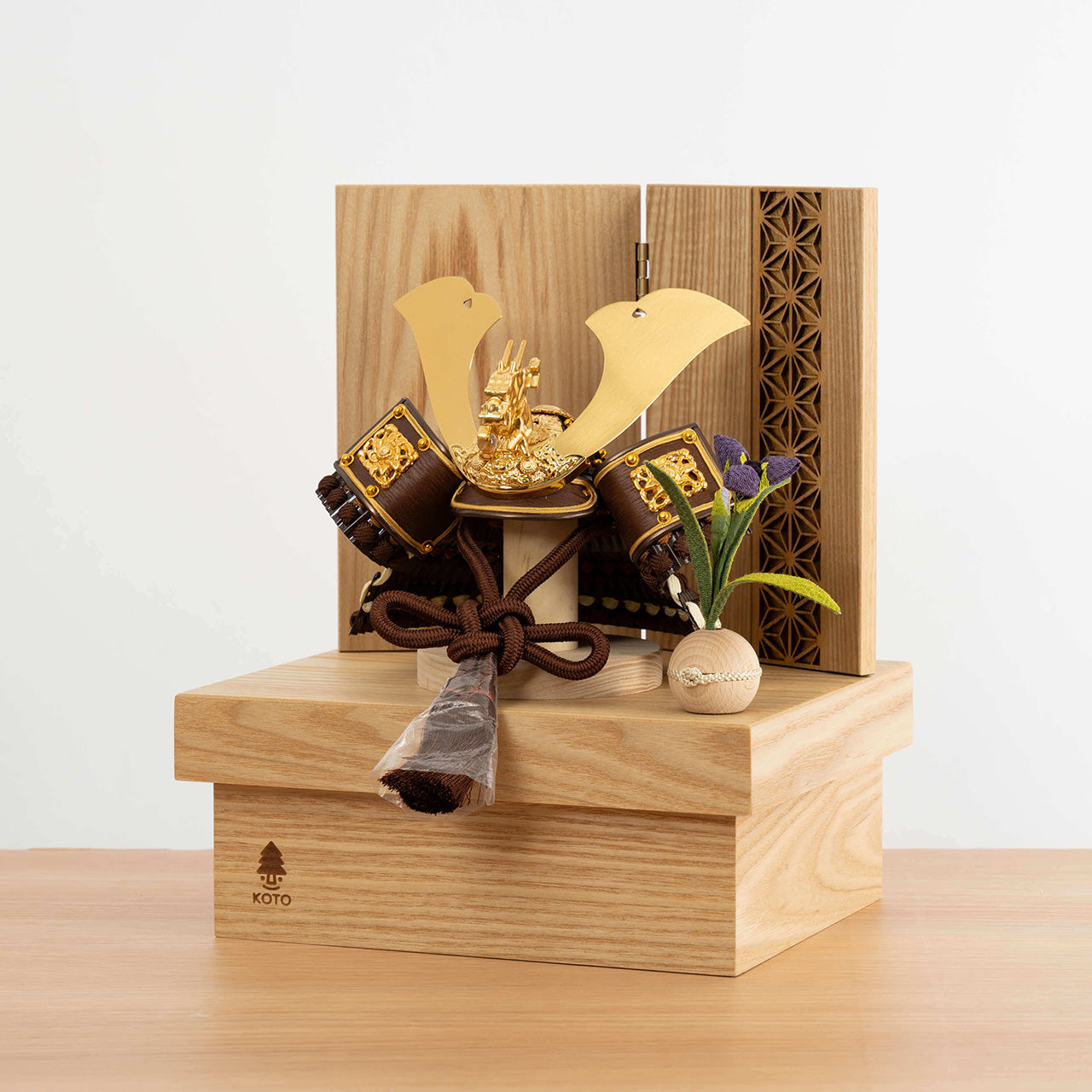 ことの兜　りゅう　麻の葉　NN収納