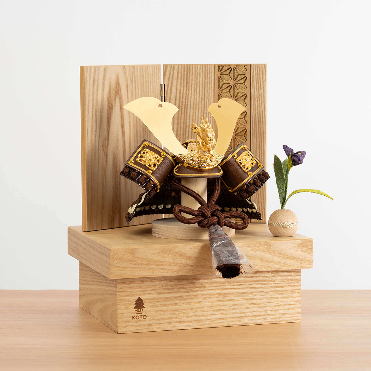 ことの兜　りゅう　麻の葉　NN収納