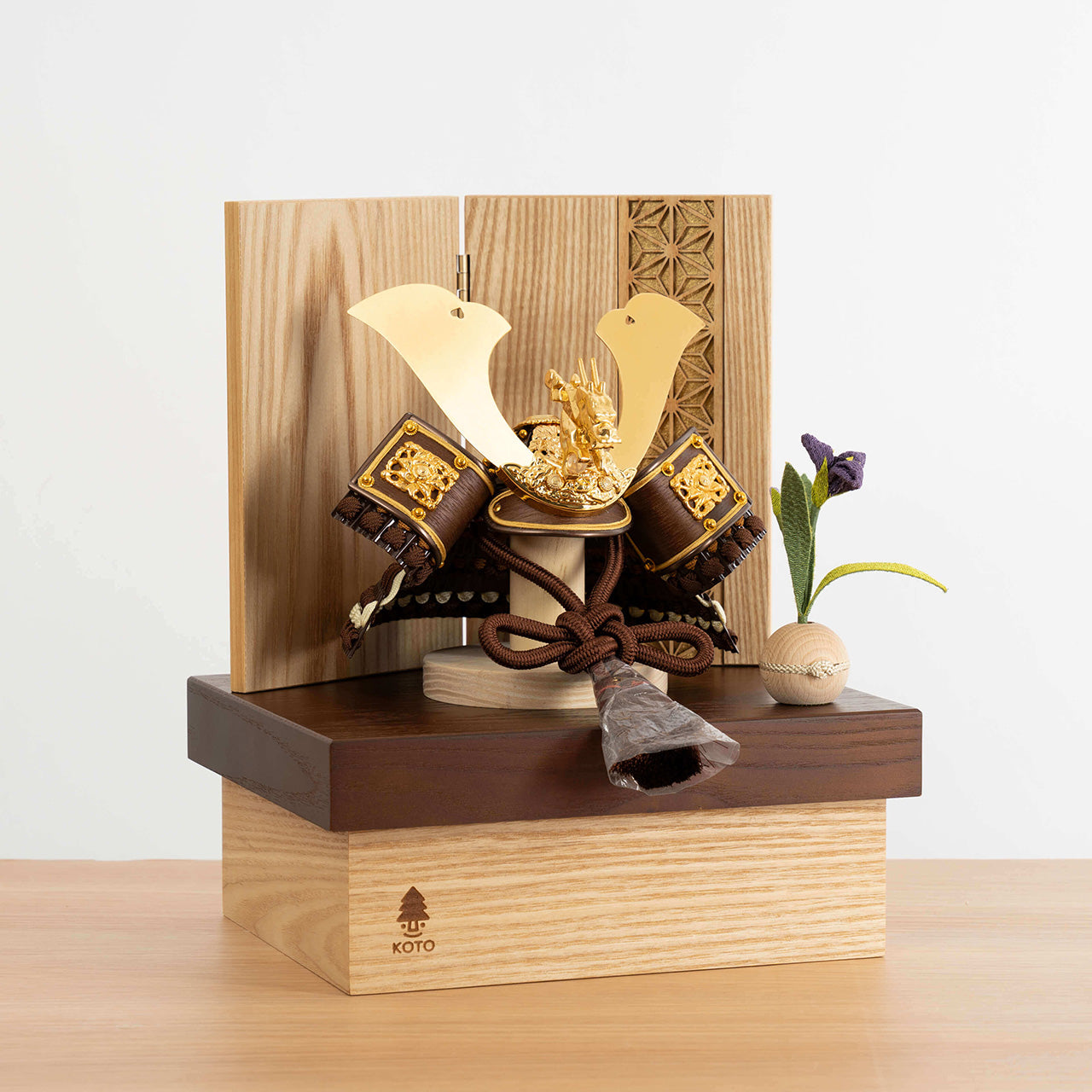 ことの兜　りゅう　麻の葉　NB収納