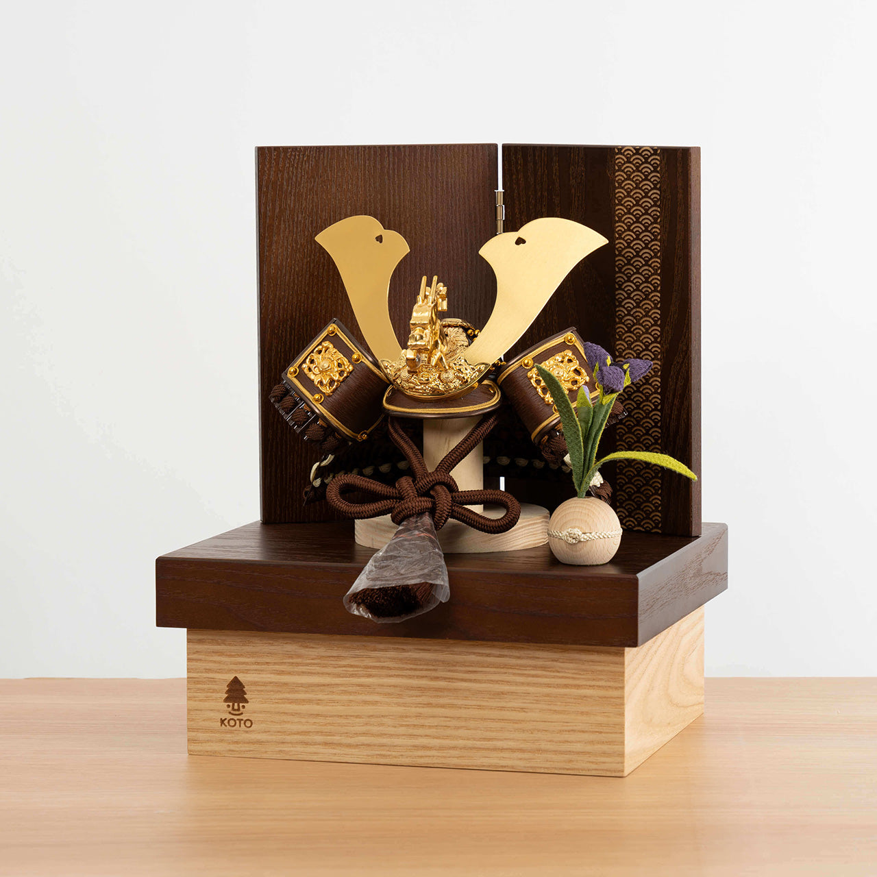 ことの兜　りゅう　青海波　BB収納