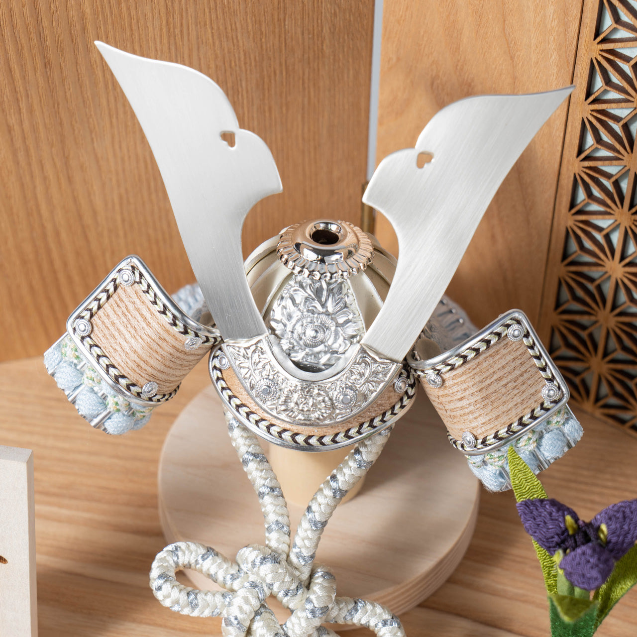 ことのオリジナル兜　そら　麻の葉　NN収納