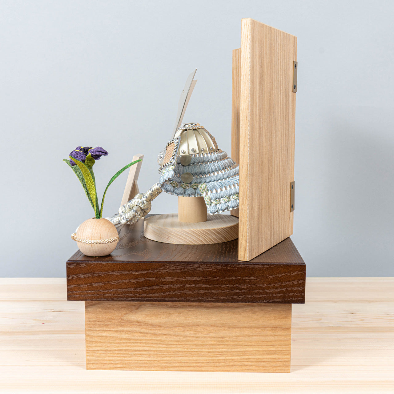 ことのオリジナル兜　そら　麻の葉　NB収納