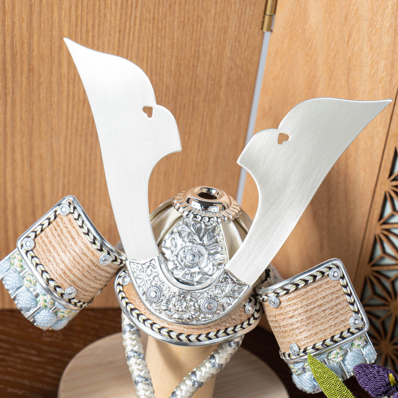 ことのオリジナル兜　そら　麻の葉　NB収納