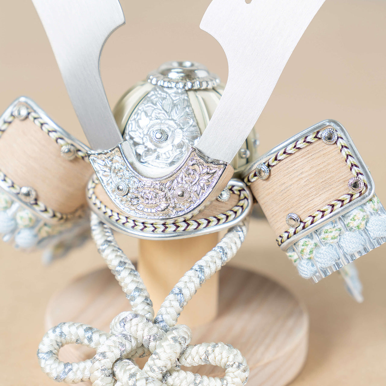 ことのオリジナル兜　そら　円柱ケース　ブラウン