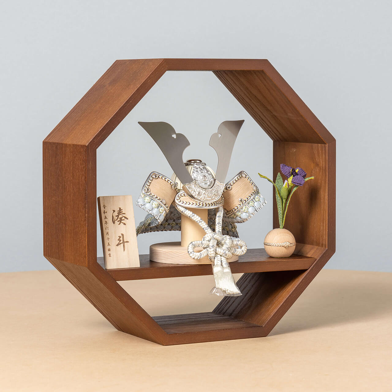 ことのオリジナル兜　そら　八角　ブラウン