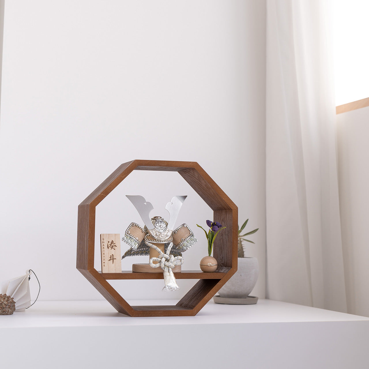 ことのオリジナル兜　そら　八角　ブラウン