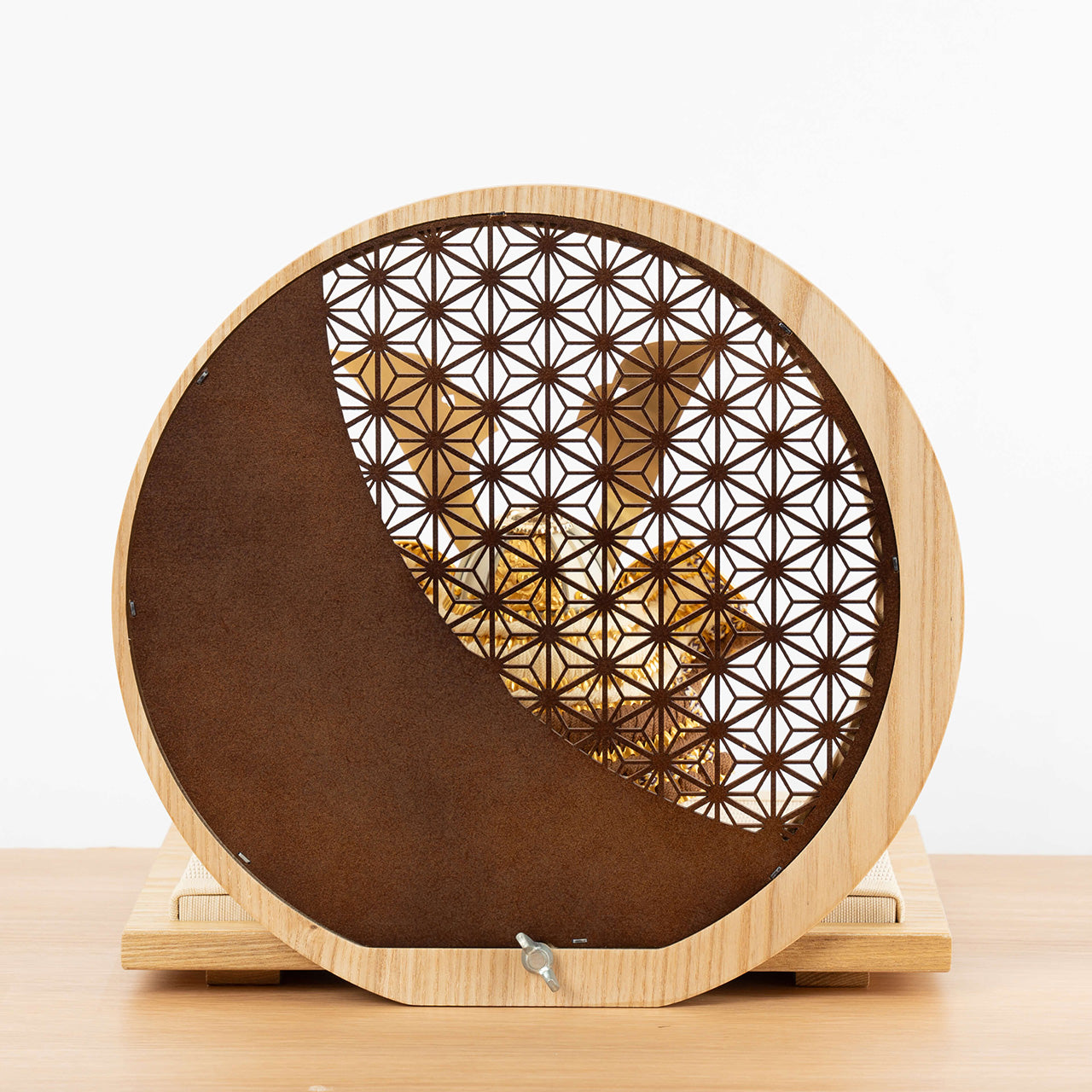 ことの兜　しん　麻の葉　円形N衝立