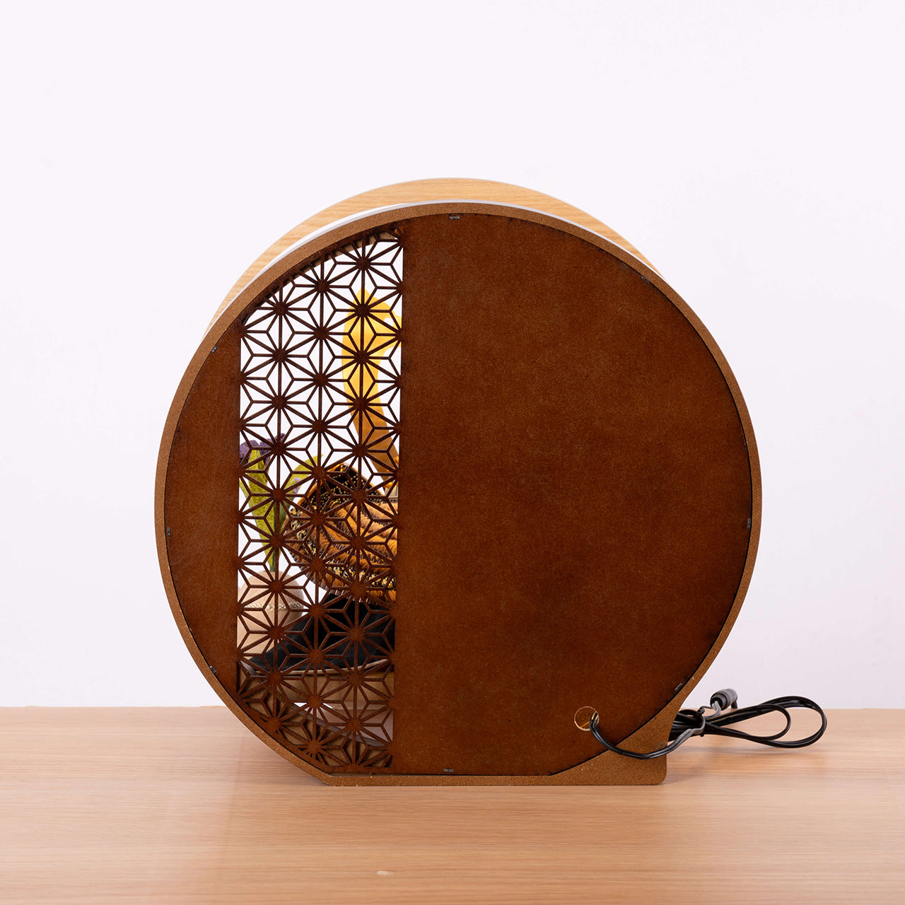 ことの兜　たつき　灯月型飾台　麻の葉