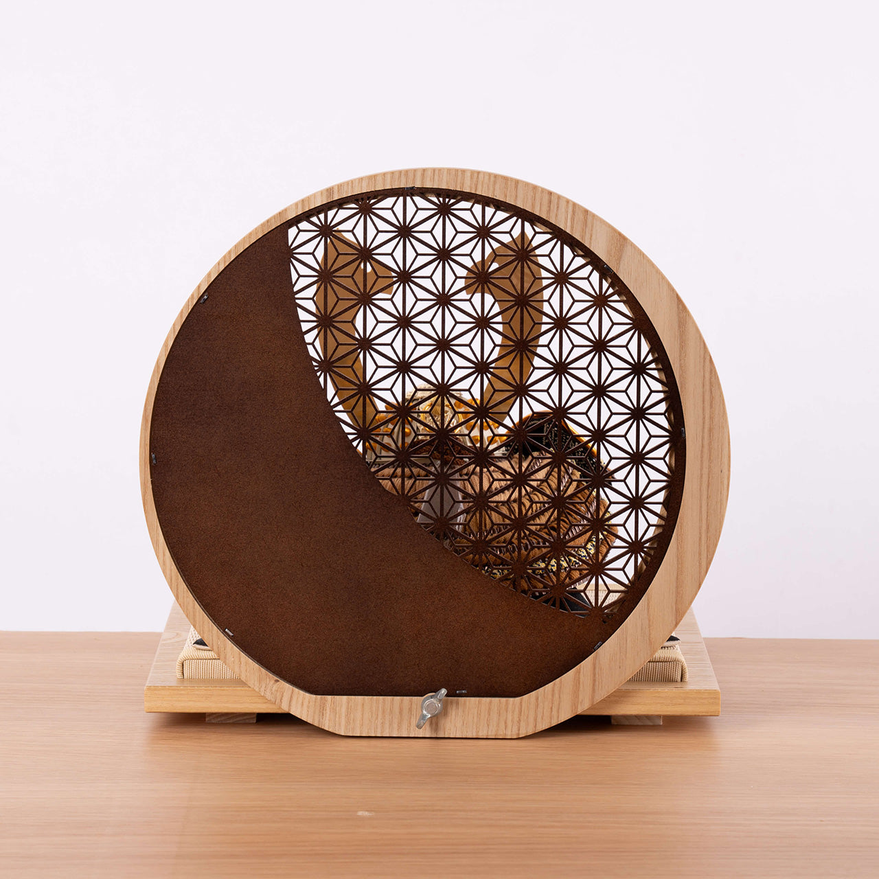 ことの兜　たつき　麻の葉　円形N衝立