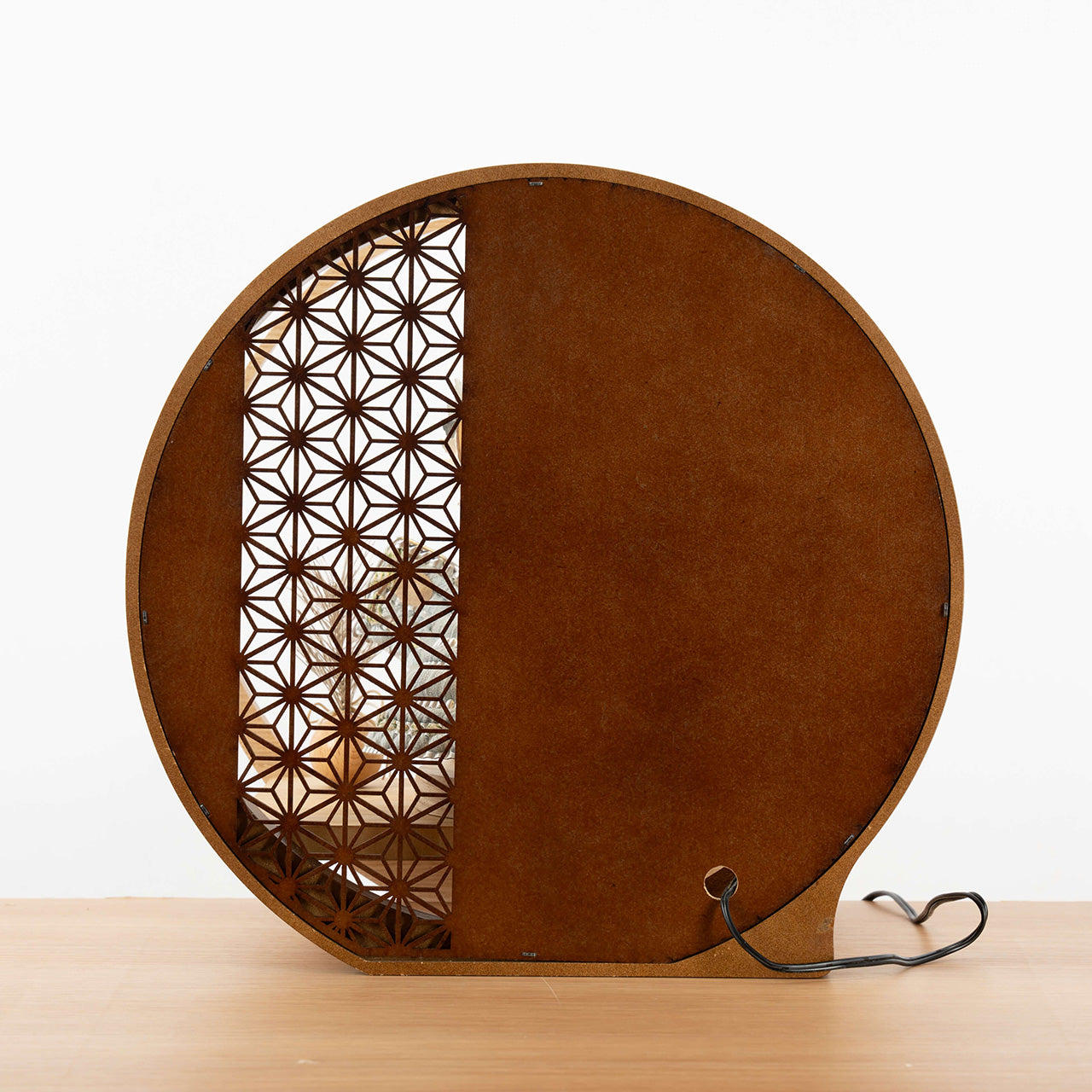 ことのオリジナル兜　徳川家康　灯月型飾台　麻の葉