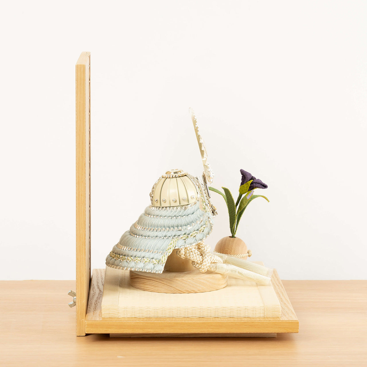 ことのオリジナル兜　徳川家康　麻の葉　N衝立