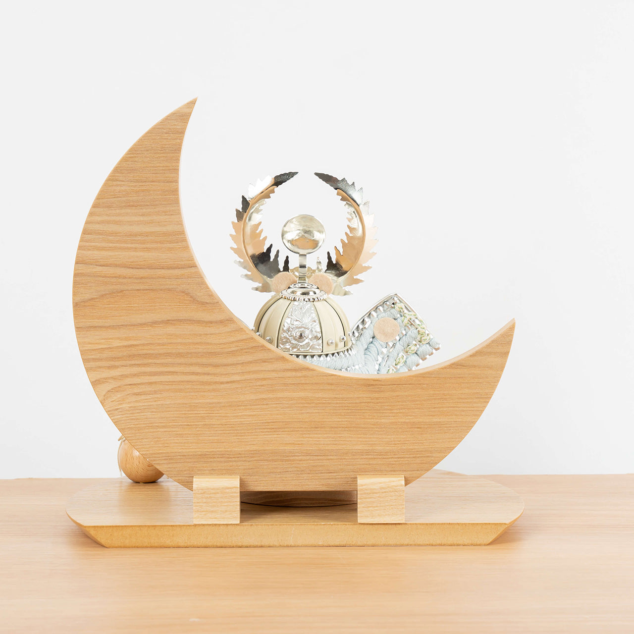 ことのオリジナル兜　徳川家康　三日月　ナチュラル