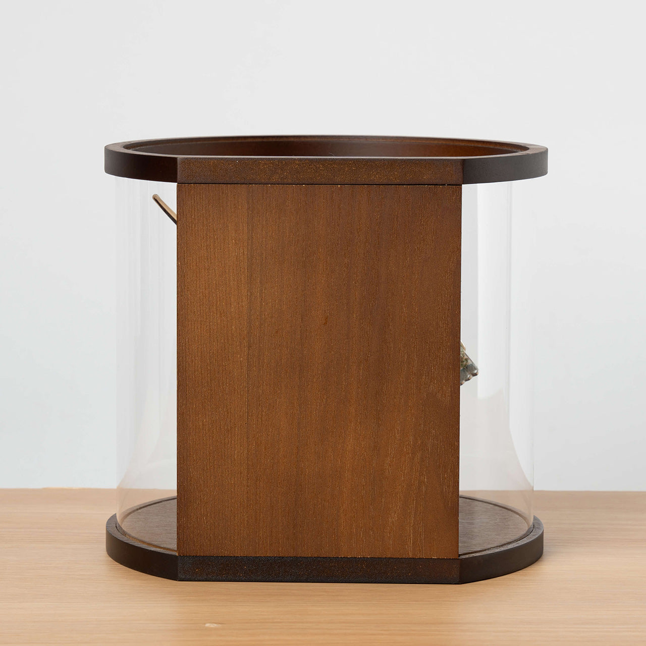 ことのオリジナル兜　上杉　円柱ケース　ブラウン