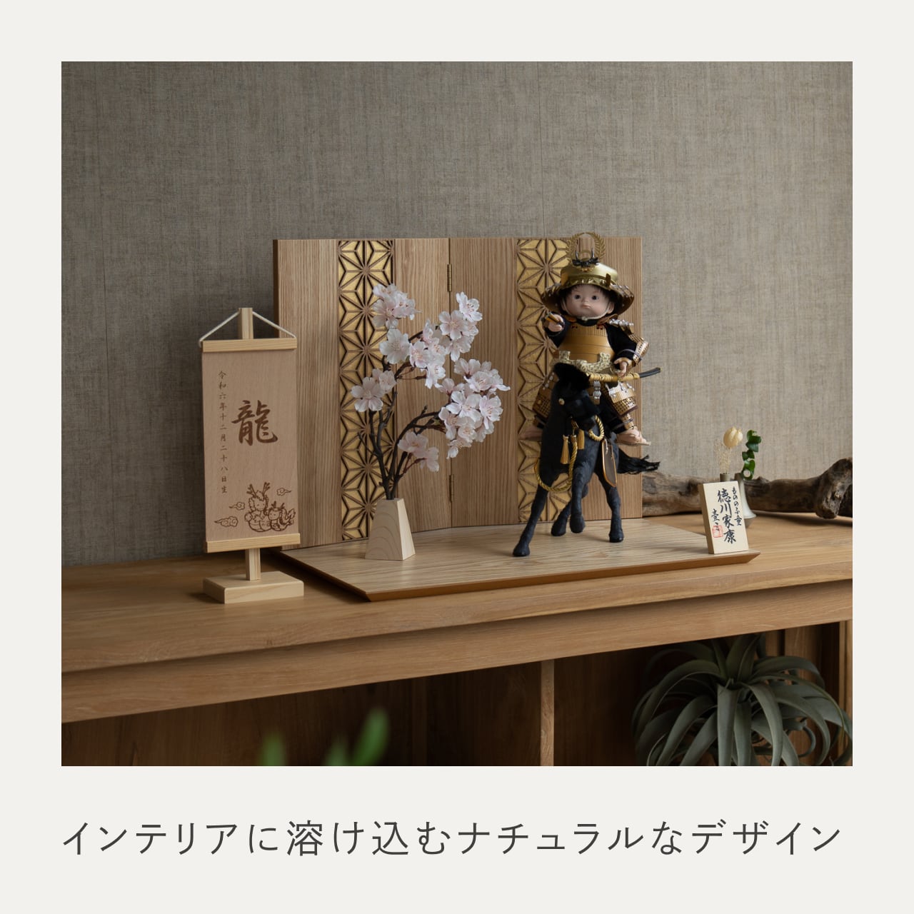 ことのわんぱくシリーズ　こう（徳川）平台　麻の葉　N