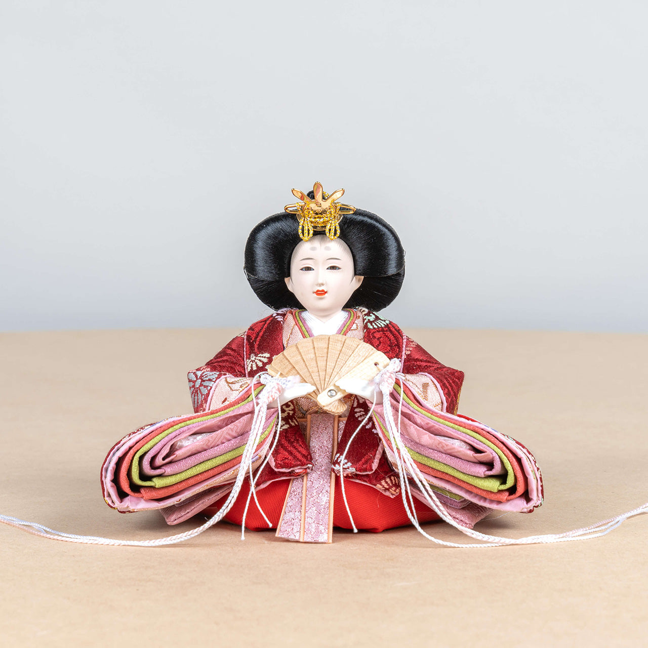 ことのひな人形　あかね　桜円ケース