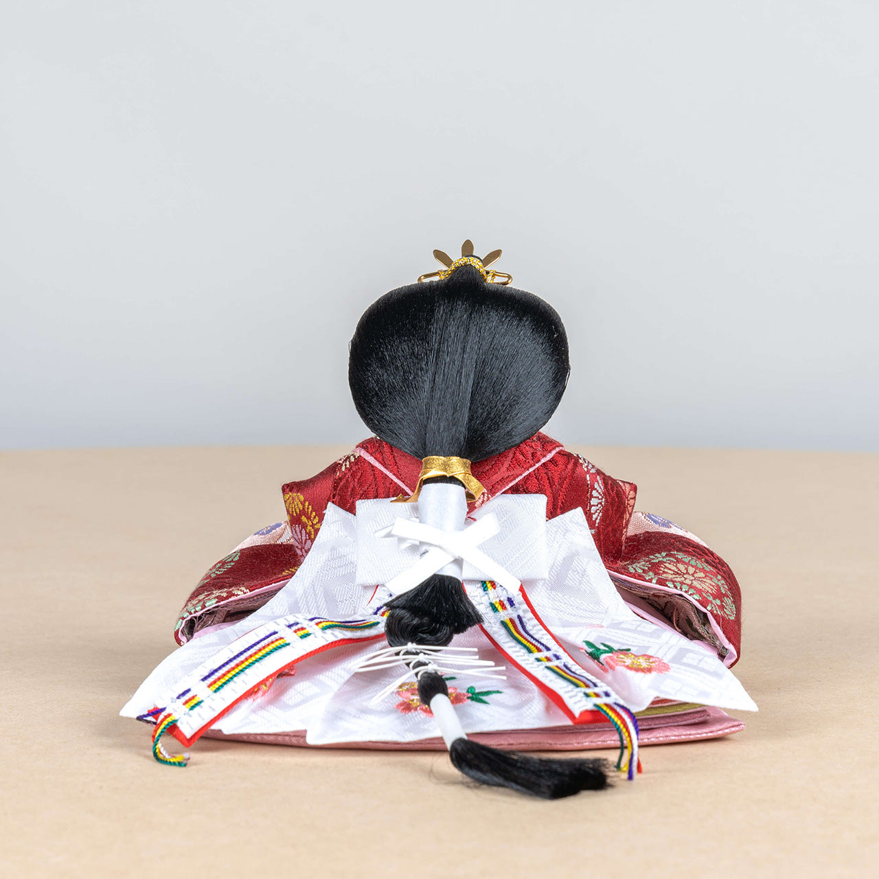 ことのひな人形　あかね　麻の葉平台　駿河行燈付