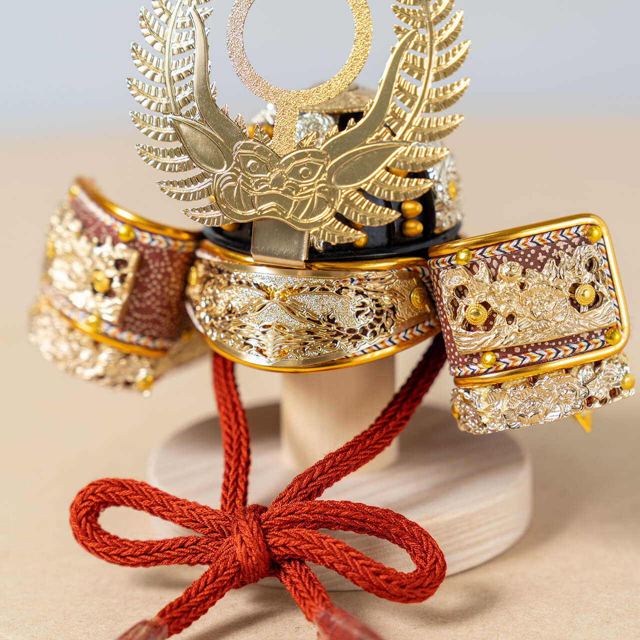 KOTO×悠雅コラボ兜　徳川家康　麻の葉　Nケース