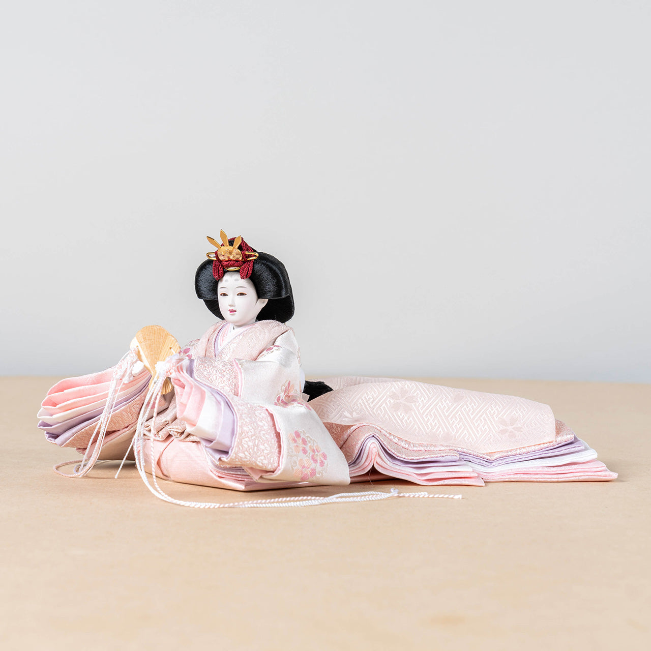 【早割】ことの平安ひな　はな　手描桜平台