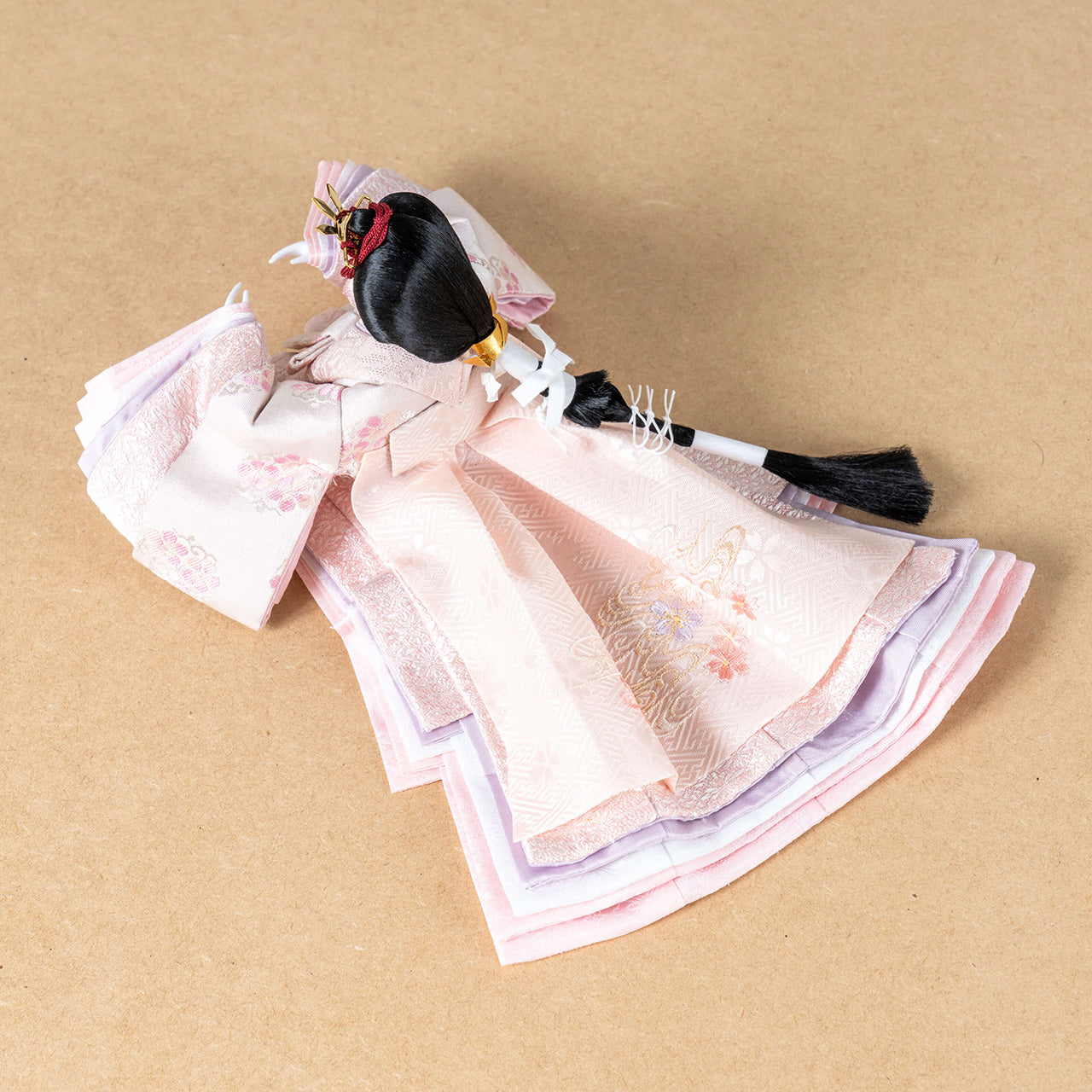 【早割】ことの平安ひな　はな　手描桜平台