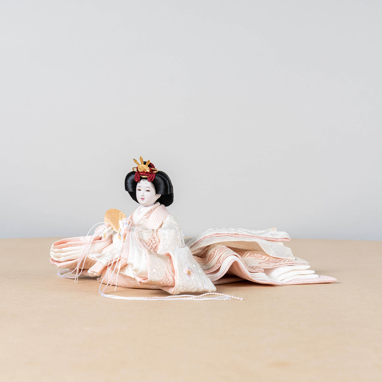 【早割】ことの平安ひな　ゆき　手描桜　収納