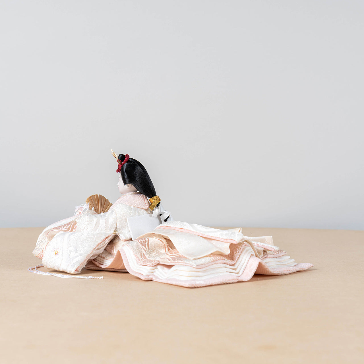 【早割】ことの平安ひな　ゆき　手描桜　収納