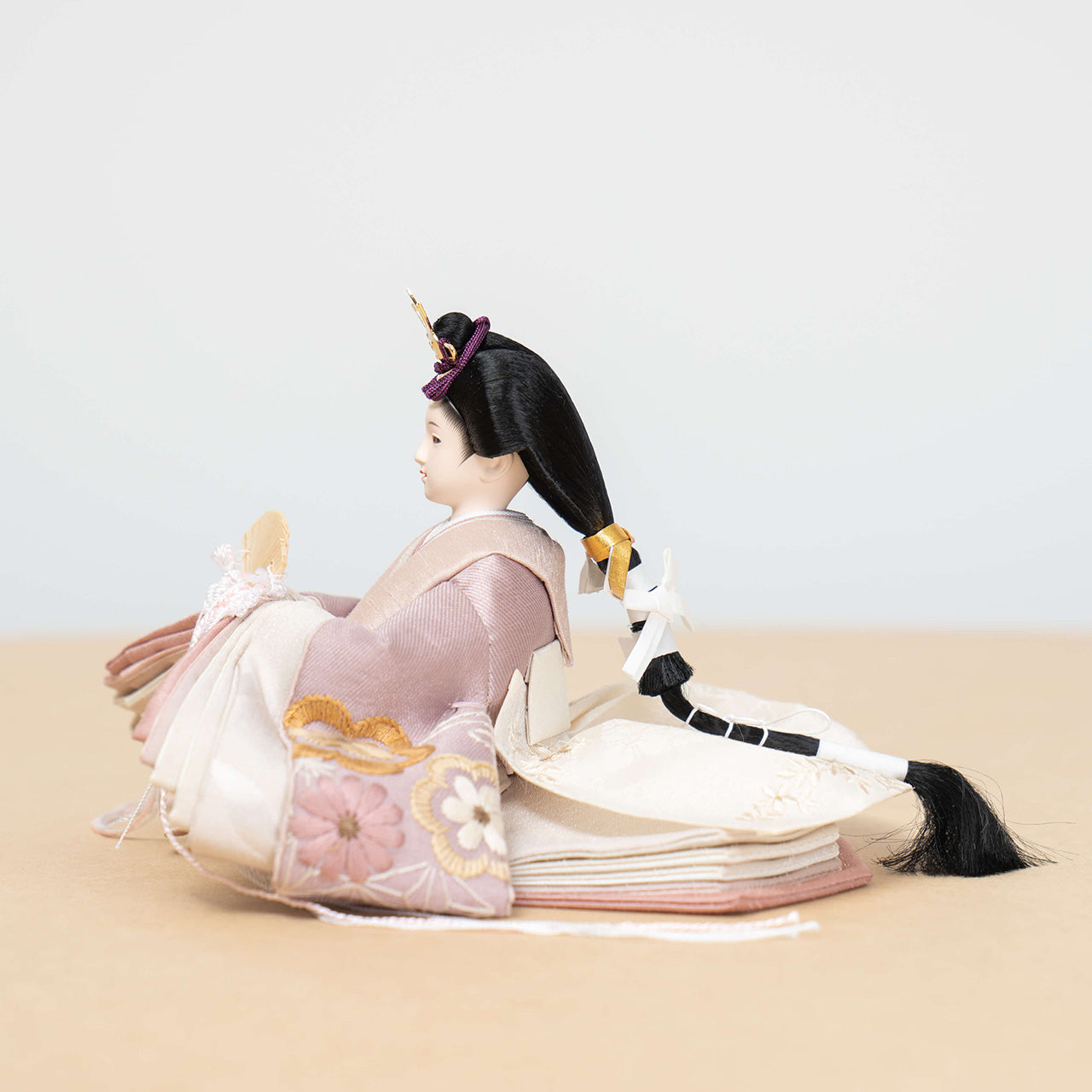 ことのひな人形　ひかり　ひのき平台