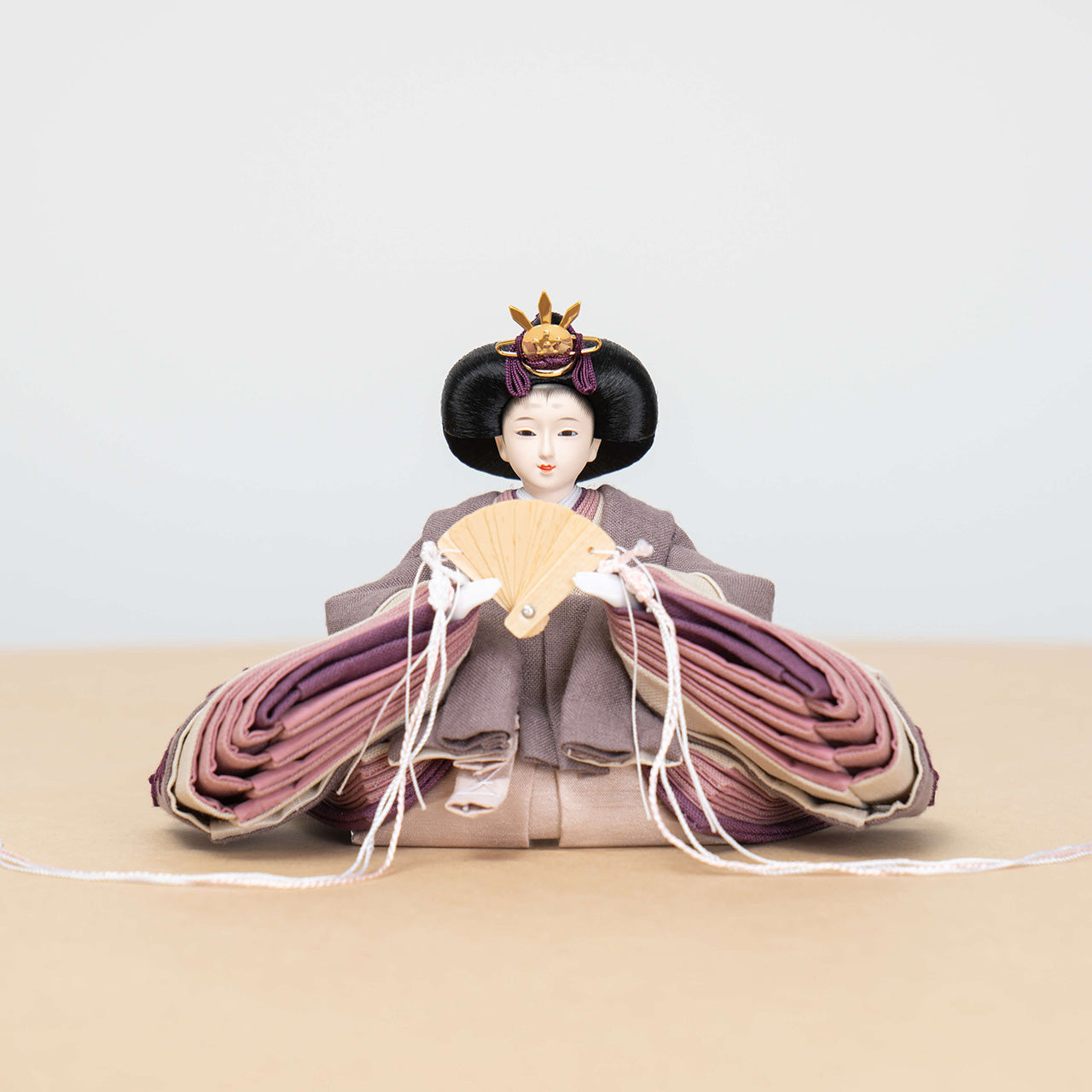 ことのひな人形　かれん　桜　円ケース