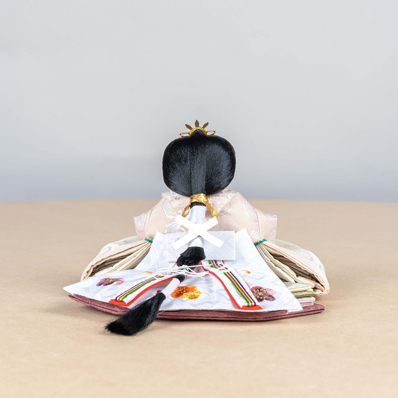 ことのひな人形　このは　麻の葉　平台　立花P付