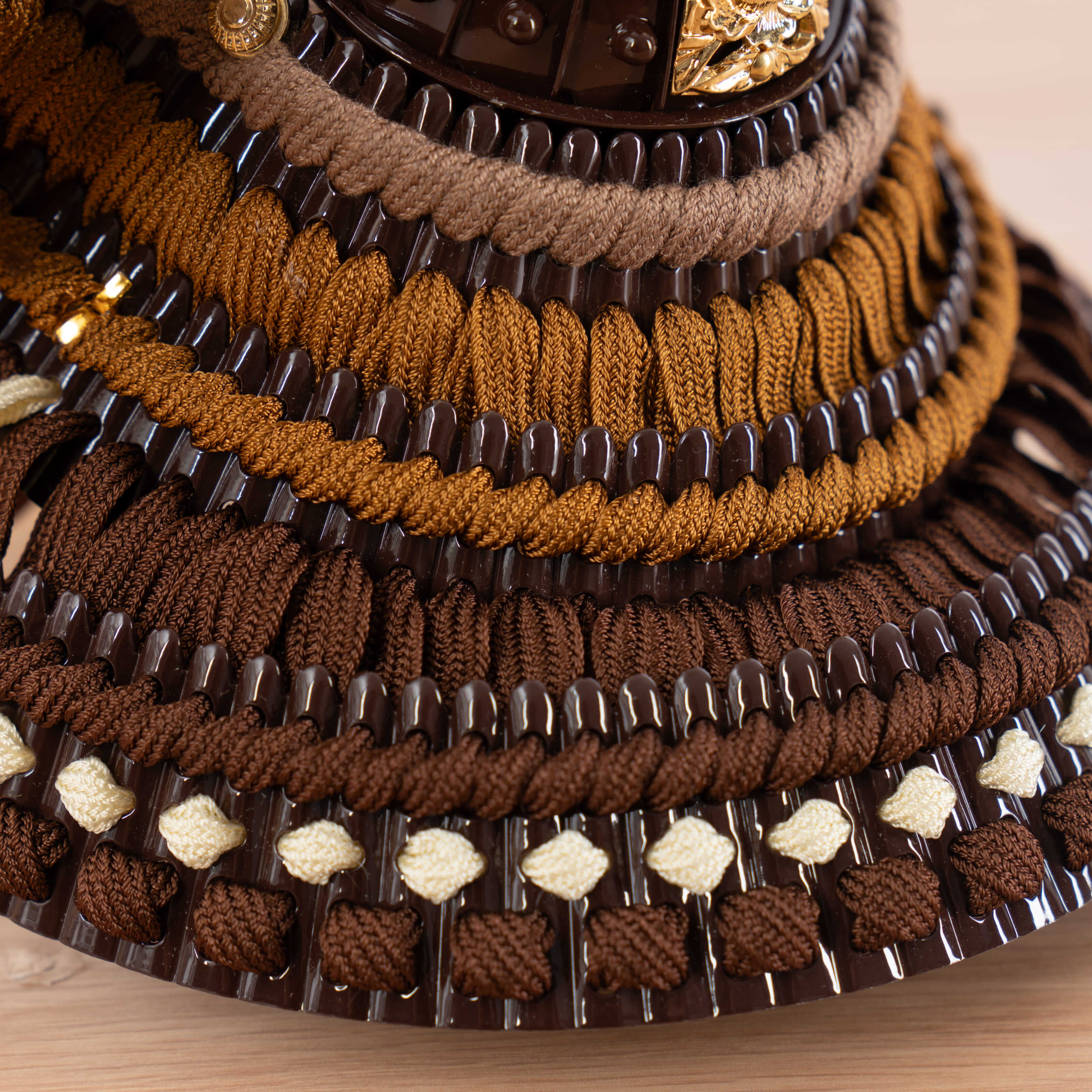 ことの兜　いつき　麻の葉　円形N衝立