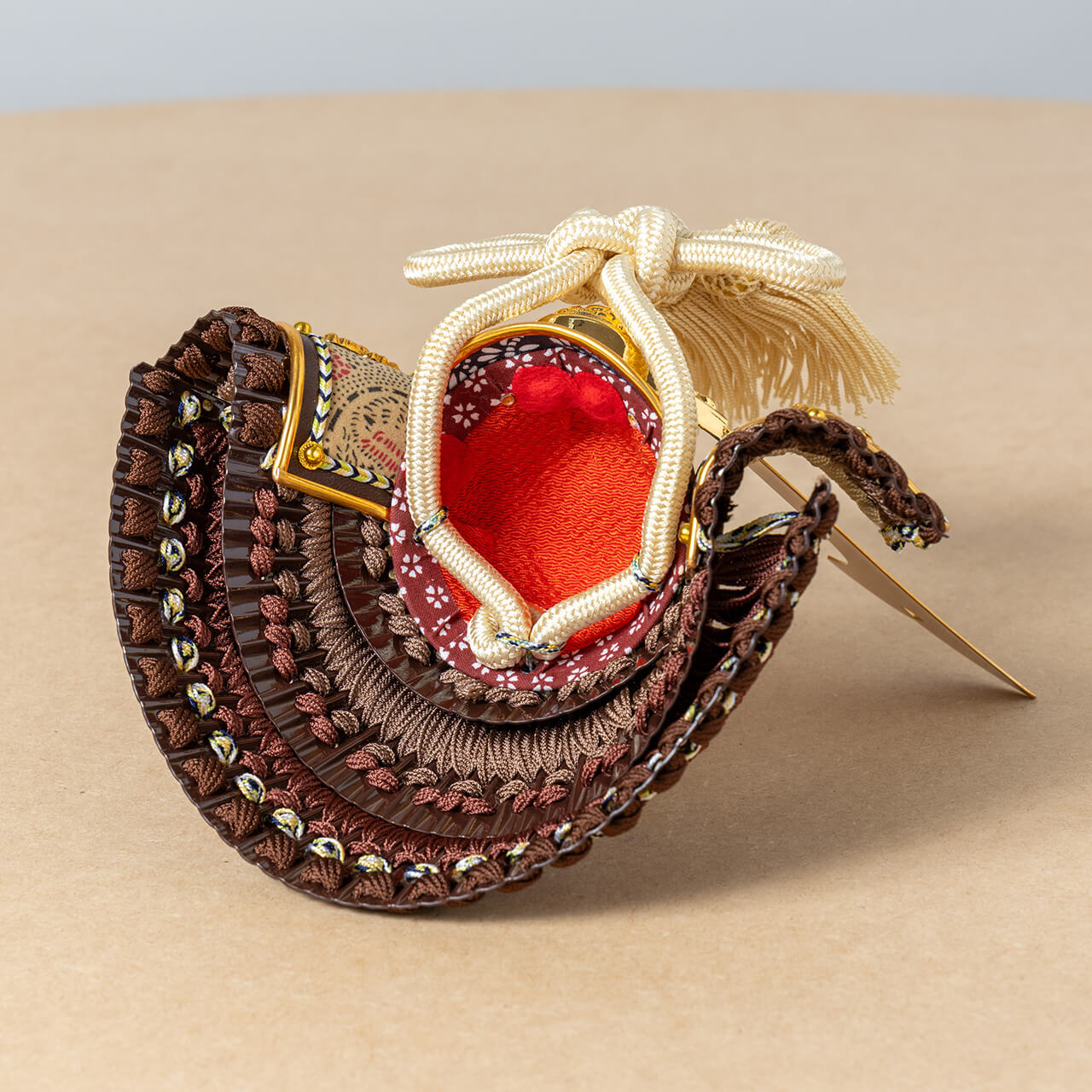 ことの兜　りく　麻の葉　N衝立