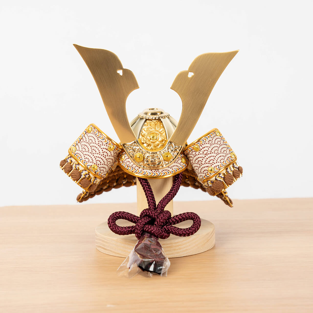 ことの兜　しん　麻の葉　円形N衝立