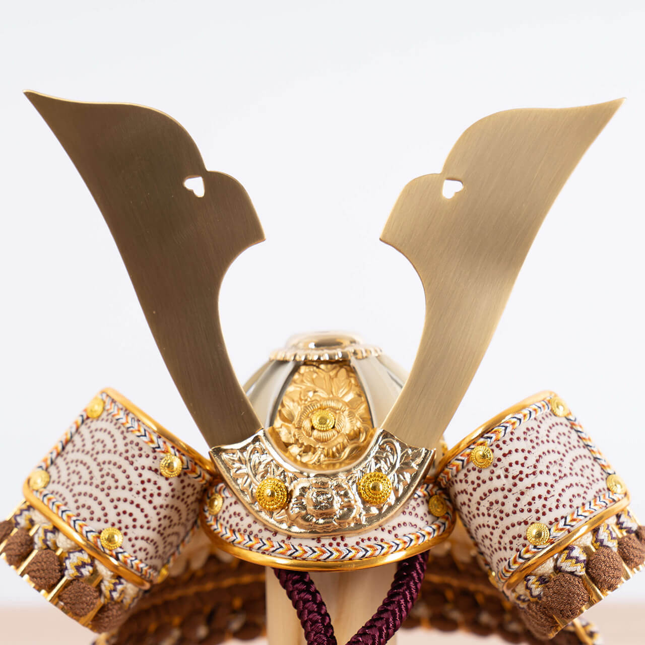 ことの兜　しん　麻の葉　円形N衝立