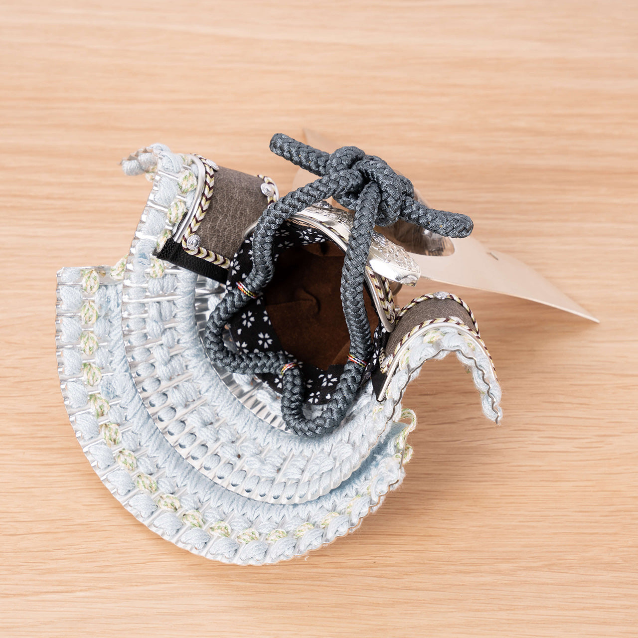 ことの兜　そう　麻の葉　円形N衝立