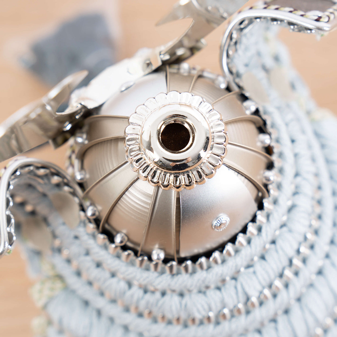 ことの兜　そう　麻の葉　円形N衝立