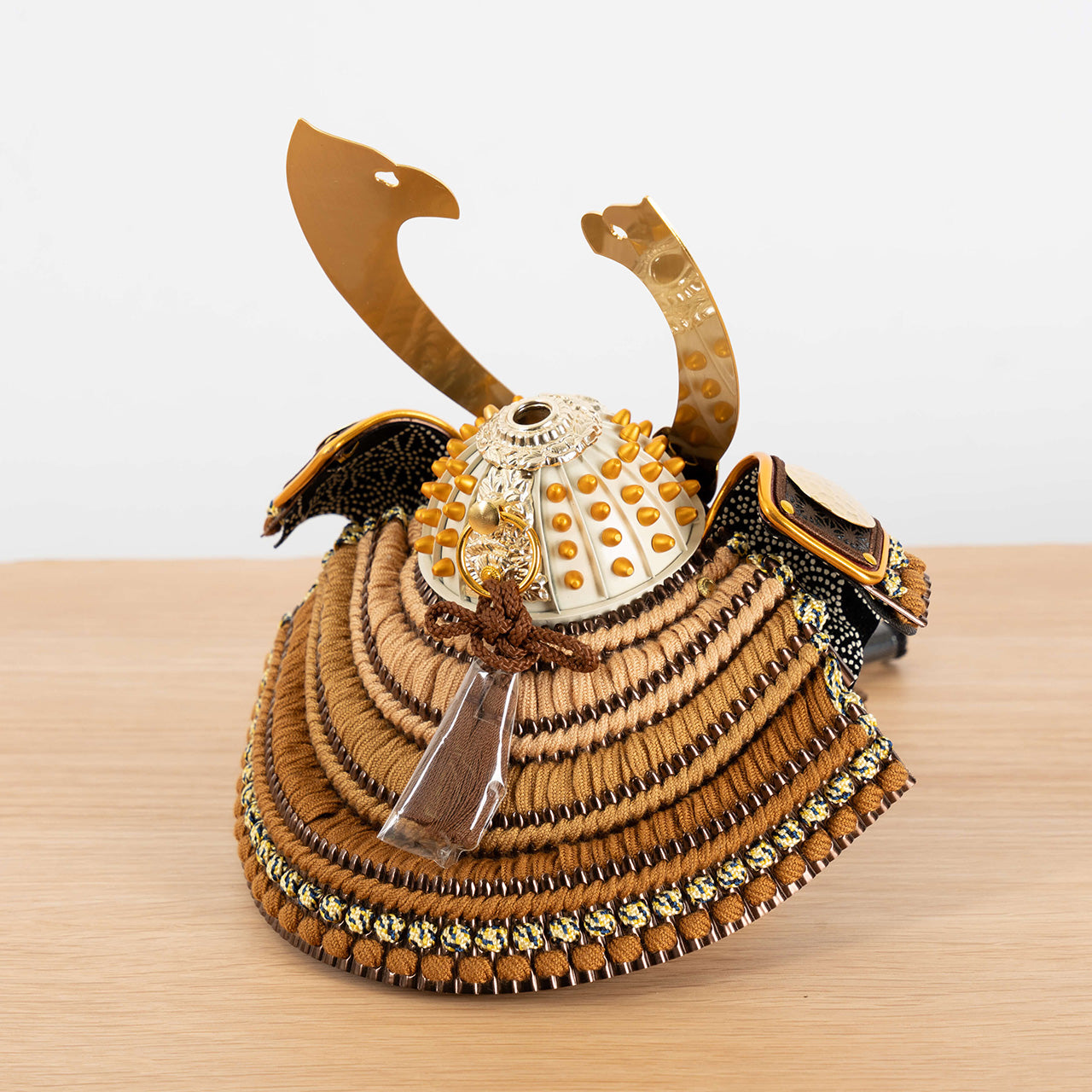 ことの兜　たつき　麻の葉　円形N衝立