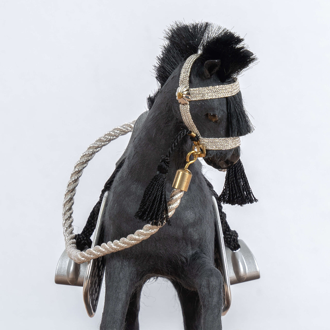 ことの颯躍（そうや）とも　灯月型飾台　手描龍